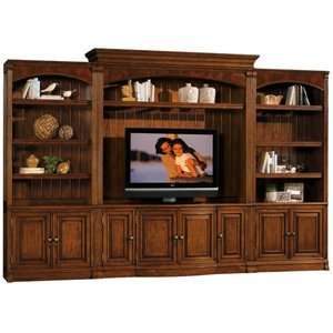  Sligh Furniture 4 Piece Home Theater Entertainment Cabinet 