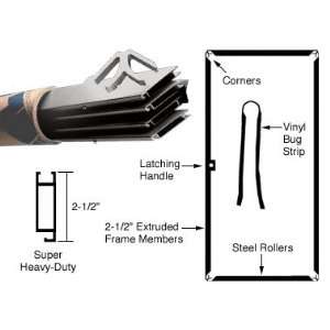    Duty Extruded K.D. Screen Door Kit by CR Laurence