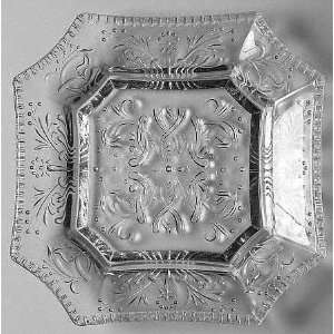  Portieux Versaille Clear Salad Plate, Crystal Tableware 