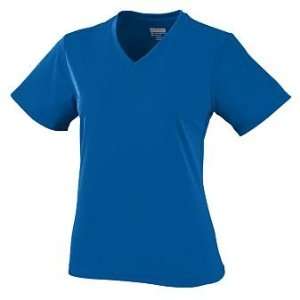  Ladies Wicking/Antimicrobial Jersey   Royal   Small 