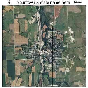   Aerial Photography Map of Herington, Kansas 2010 KS 