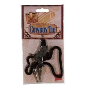   Cowboy Tie Bootlace Mens Fancy Dress Costume Wild West Toys & Games