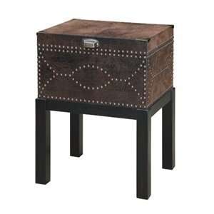    Gails Accents 36 010TR Microfiber Trunk End Table