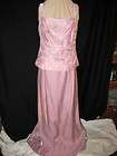 Alex Evenings Shimmering Pink Evening Gown sz 14 Delicate and very 