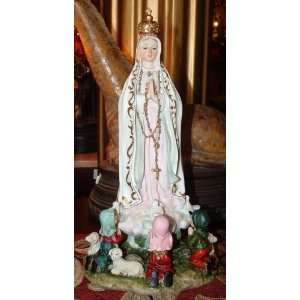  Our Lady of Fatima 12h Sculpture Nuestra Señora De Fatima 