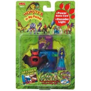   Monster In My Pocket   1 Monster + UV Pack   Mad Gasser Toys & Games