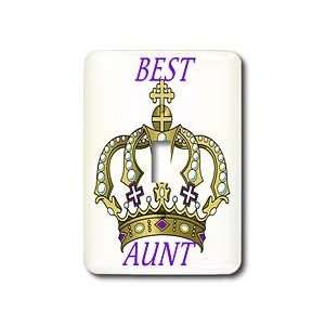  Florene Special Events   Gold Crown With Words Best Aunt 