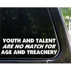  Youth and talent are NO MATCH for age and treachery funny 
