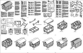 We are offer plans how to build chicken coop exactly on the picture 