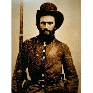  Eldred J. Kay, Confederate Army Soldier, 1862 Photographic 