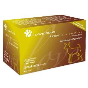  Reishi with Green Tea Immunity Boost Supplement for Dogs 
