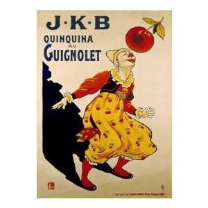  Eugene Oge   J.k.b, Quinquina Au Guignolet Giclee