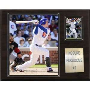  MLB Kosuke Fukudome Chicago Cubs Player Plaque