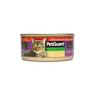  PetGuard Venison and Rice Dinner for Cats 24 5.5 oz cans 