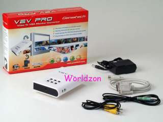 TV to VGA Video Converter,1280x1024,CCTV,Security B2C  