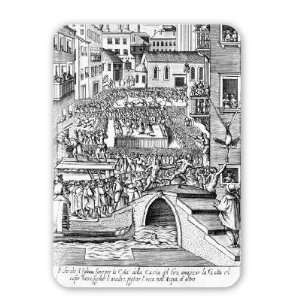  Carnevale Games in Venice (engraving) by   Mouse Mat 