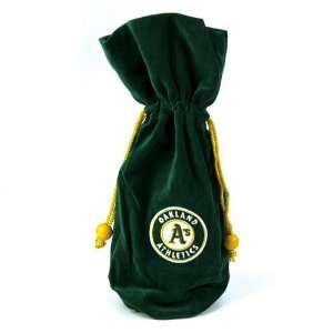     Oakland Athletics MLB Drawstring Velvet Bag (14) 