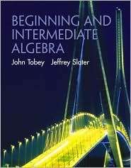   Algebra, (0130909491), John Tobey, Textbooks   