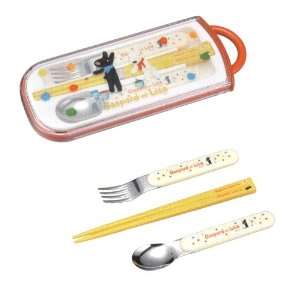  Gaspard et Lisa utensil sets (fork, chopsticks, and spoon 