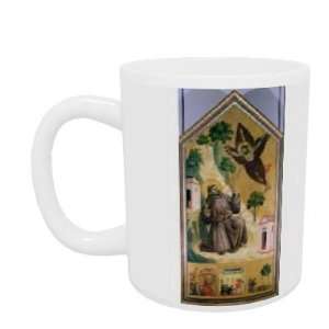   on panel) by Giotto di Bondone   Mug   Standard Size