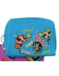 Powerpuff Girls Wallet  zipper wallet   Blue