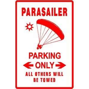  PARASAIL PARKING boat parachute novelty sign