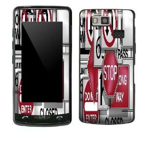   Signs Design Decal Protective Skin Sticker for LG Versa Electronics