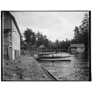  Inlet to Fourth lake,Fulton Chain,AdirondackMountains 