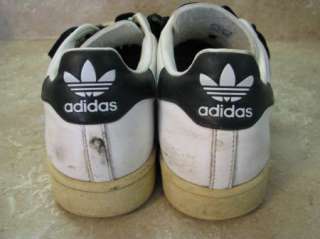 Vintage ADIDAS SUPERSTAR 1 Low Basketball Shoes SHELL TOE 10.5 White 