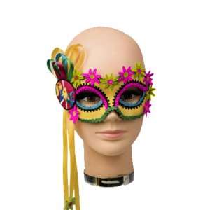  60s Hippie Peace Eye Mask Fo   029 Accessory [Apparel 