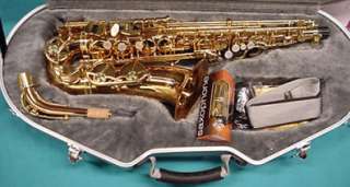 New Selmer Alto saxophone w/hard case + Selmer Paris C* mouthpiece 