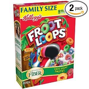 Froot Loops & Apple Jacks Cereal, Sweetened Multigrain, 21.7 Ounce 