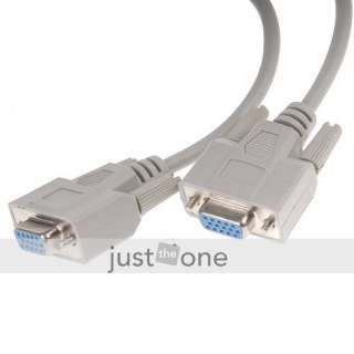 VGA Y adapter Splitter Cable 1x 15 pin male to 2x 15 pol female 