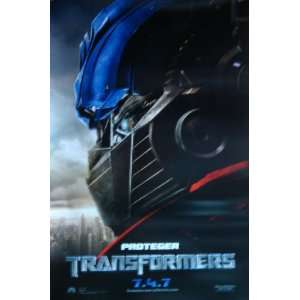  Transformers (Protect Spanish) Version Movie Poster Single 