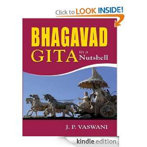 BHAGAVAD GITA in a Nutshell J.P Vaswani  Kindle Store