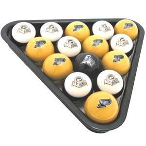    Purdue Boilermakers Billiard Pool Ball Set