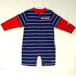  J GORDON INFANT STRIPED COVERALL SIZE 18M Sports 