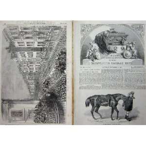   1852 Duke Wellington Horse Piccadilly Funeral Apsley
