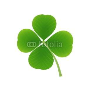 Wallmonkeys Peel and Stick Wall Decals   Four Leaf Clover   Removable 