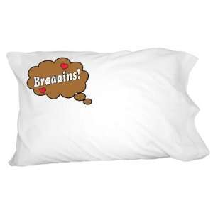 Dreaming of Braaains Zombies   Brown Novelty Bedding 