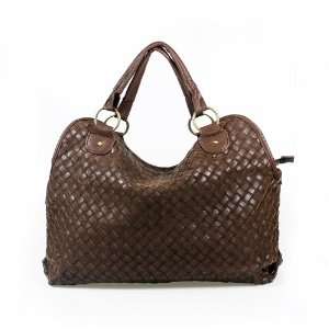 Vanessa Bag] Fashion Coffee Double Handle Satchel Bag Handbag Purse 