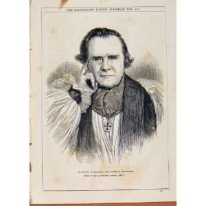   London Almanack Dr Samuel Wilbergorse Winchester 1874