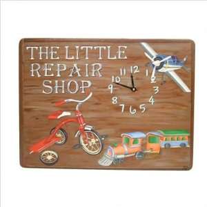   Studios 23052 Little Repair Shop Large Wall Clock