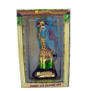  Madagascar Melman the Giraffe Figurine with Collectors 