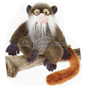    Emperor Tamarin Monkey 10 Plush Stuffed Animal Toy Toys & Games