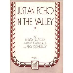  Just an Echo in the Valley [Sheet Music] Harry & Jimmy 