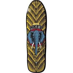 Element Mike Vallely Thriftwood Pachyderm Pool Skateboard Deck   8.75 