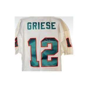  Bob Griese autographed Football Jersey (Miami Dolphins 