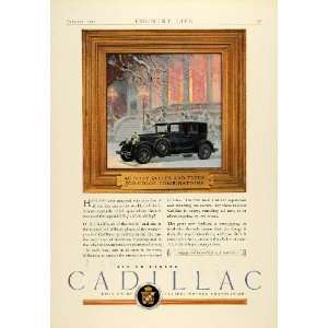  1927 Ad Antique 90 Degree Cadillac Automobiles Cars 