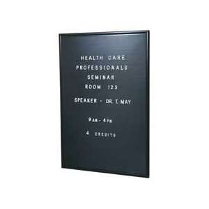  Nudell Plastics Products   Message Board W/Letters, 24x36 